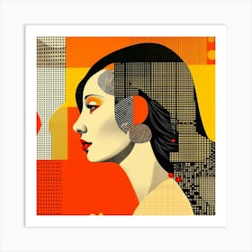 Asian Woman Art Print