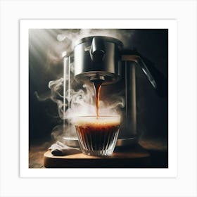 Hot Coffee Art Print