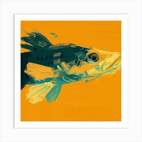 Fish Painting Art Print