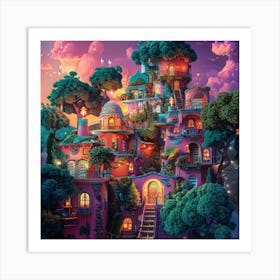 Fairytale House Art Print