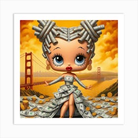 Money Doll Art Print