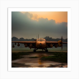 Old Plane Art Print