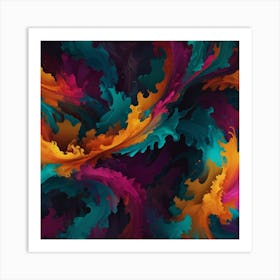 Abstract Painting 4 Art Print