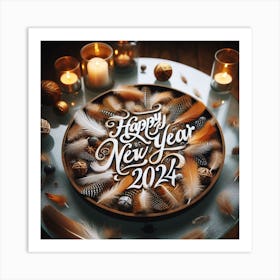 Happy New Year Art Print