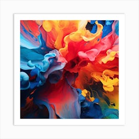 Abstract Painting 15 Art Print