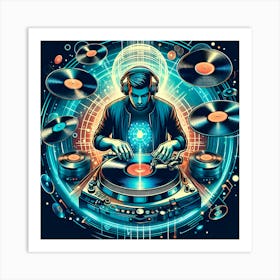 Dj Dj 1 Art Print