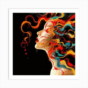 Sun Quest - Woman's Wonder Art Print