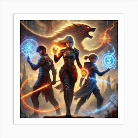 Ronan Children Take Center Stage Art Print