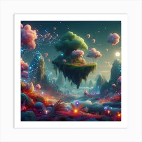 Dreamscape Stock Videos & Royalty-Free Footage Art Print
