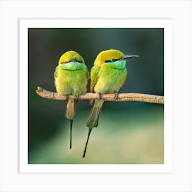 Bee Eaters Art Print