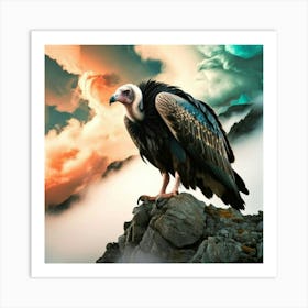Vulture 3 Art Print