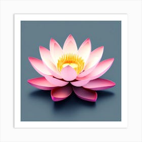 Lotus Flower 9 Art Print