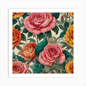 Roses 2 Art Print