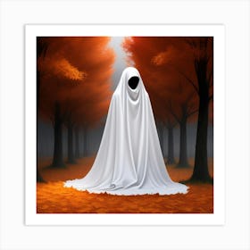 Ghost In The Woods 12 Art Print