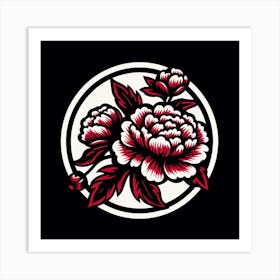 Peony Flower 1 Art Print