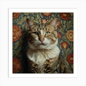 Default William Morris Cat Prints 3 Art Print