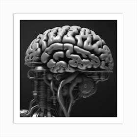 Brain Of A Robot 20 Art Print