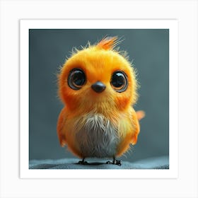 Cute Little Bird 39 Art Print