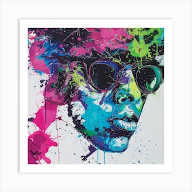 Splatter Painting 8 Art Print