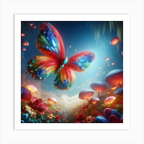 Fairy Garden 1 Art Print