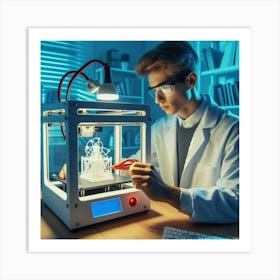 3d Printing 10 Art Print