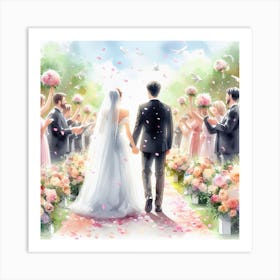 Wedding Ceremony Art Print
