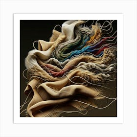 Scarf Art Print