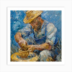 Van Gogh Style: The Potter Series 3 Art Print