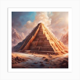 Pyramid Of Giza 2 Art Print