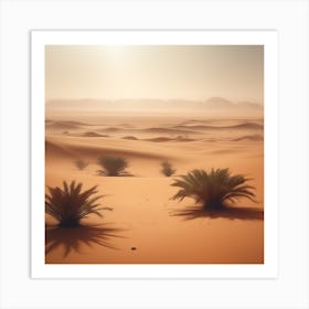 Desert - Desert Stock Videos & Royalty-Free Footage 4 Art Print