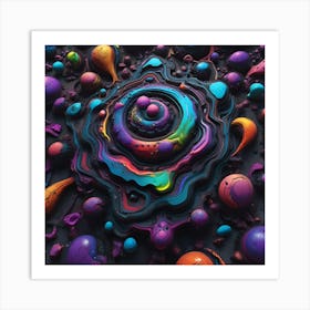 Abstract Painting 6 Art Print