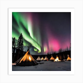 Aurora Borealis 142 Art Print