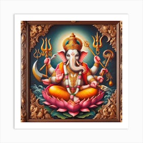 Ganesha 42 Art Print