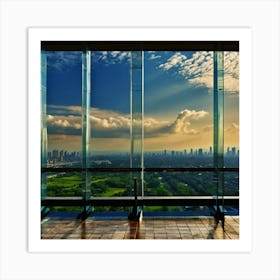 Philippines Cityscape Art Print