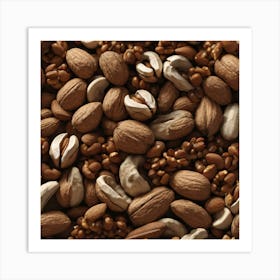 Nuts And Seeds 21 Art Print