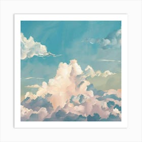 Clouds In The Sky 25 Art Print