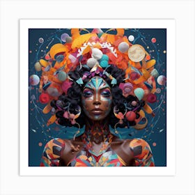 Afrofuturism 2 Art Print