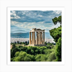 Parthenon, Greece Art Print