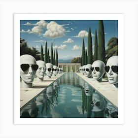 'The Pool' Art Print