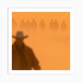 Cowboys Art Print