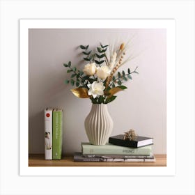 Vase Of Flowers Art Print