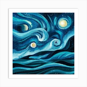 Starry Night Art Print