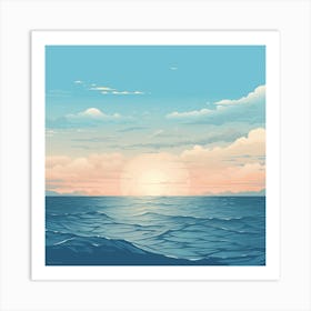 Seascape 2 Art Print