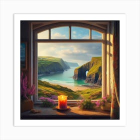 View From The Window Art Print