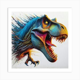 T-Rex 2 Art Print