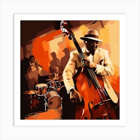 Jazz Musician 33 Art Print