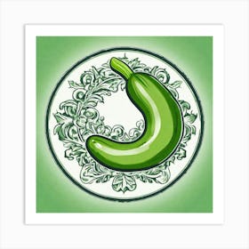 Green Pepper 13 Art Print