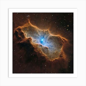 Space Star Art Print