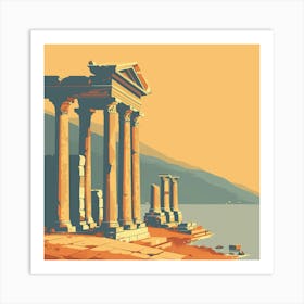 Ancient Greece 2 Art Print