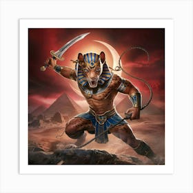 Egyptian Warrior 1 Art Print